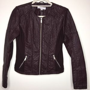 New York & Company leather jacket